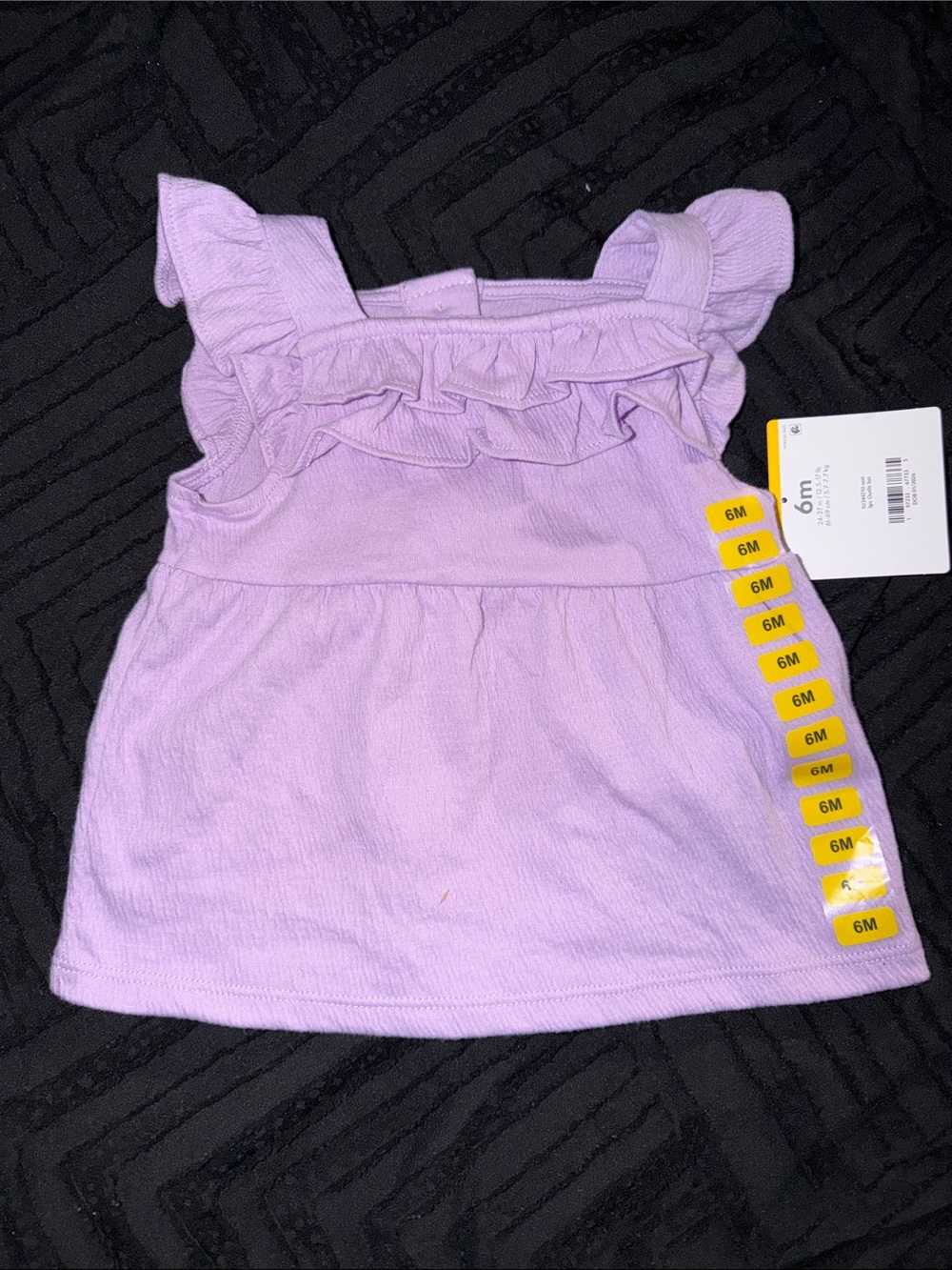 Carter's Lilac Ruffle Baby Top